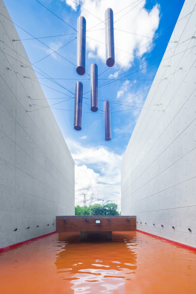 "The Monument to Memory, a historic site honoring the past."
